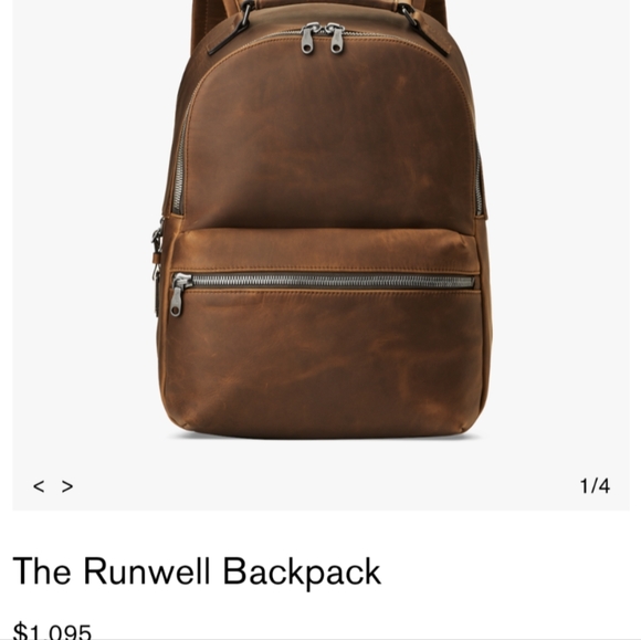 Shinola Navigator runwell backpack - Picture 5 of 5